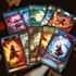 custom card game illustration and design