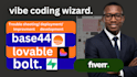 vibe code web app using lovable, bolt, replit, base44