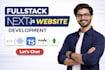 build modern full stack next js website with tailwind css