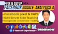 set up meta facebook pixel conversion API ga4 ecommerc server side tracking, GTM