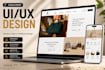 design responsive landing page UI UX in figma