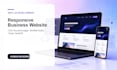 build a responsive one page nextjs landing page