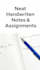 do neat handwritten notes and assignments