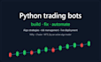 build, fix and automate your python algo trading bot