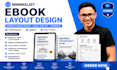 do minimalist ebook layout design german learning ebooks canva template workbook