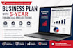 create a startup business plan, financial plan, and pitch deck