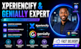 create interactive genially presentations skool setup xperiencify prezi katra