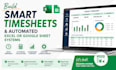 build an automated employee timesheet in excel or google sheets
