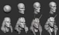 3d custome model, stl model, 3d bust 3d head 3d face model, 3d model sculpting