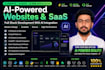 develop an ai website, an ai saas app and ai web application