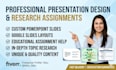 design professional scientific and research and PPT