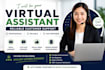 provide virtual assistant, chat, and customer support