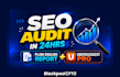 do a professional on page SEO audit using ubersuggest