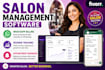 develop a custom salon management software