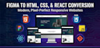 convert figma to HTML CSS