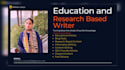 write educational and research based articles