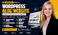 design wordpress blog website, wordpress website design, wordpress website
