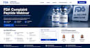 build an fda compliant peptide woocommerce website