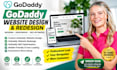 godaddy website design godaddy redesign godaddy seo and website development