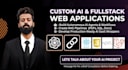 build ai website custom ai solution and ai web application
