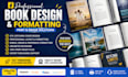 professional amazon KDP book formatting, custom book cover design