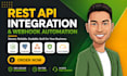 build professional rest API integration and webhooks for third party apps