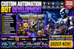 develop auto buying  bot auto checkout bot auto purchase bot target bot