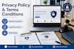 draft privacy policy and terms conditions to protect your website legally