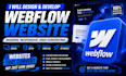 design webflow website, redesign webflow landing page, webflow developer expert