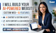build ai chat bot including websites,