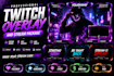 design professional twitch overlays and stream packages