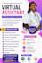 be your virtual assistant for data entry, str management, lead generation