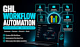 gohighlevel workflow automation funnel design landing page ghl website workflow
