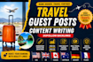 write and publish travel guest posts with dofollow backlinks