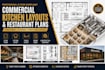 design commercial kitchen layouts and restaurant plans