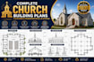 draw complete church building plans, elevations and foundation detail in autocad