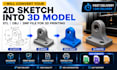 design custom 3d models ready for 3d printing