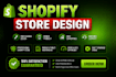 design a professional shopify store