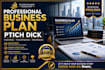 design a professional business presentation and pitch deck