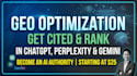 geo optimization to rank your website in ai search engines