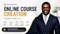 create online course content, course curriculum and course development