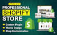 build profitable shopify store design, one product   website builder dropshippin