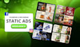 design high converting static ads