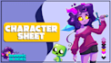 create a character sheet for you