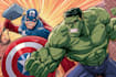 draw a superhero comic illustration