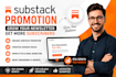 promote your substack newsletter and grow subscribers organically