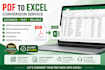 convert PDF to excel spreadsheet accurately