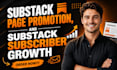promote your substack article page, subtack newsletter to boost subscribers