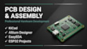 do pcb schematic design, circuit layout, pcb assembly and hardware development