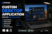 build a professional cross platform desktop application using electronjs  tauri